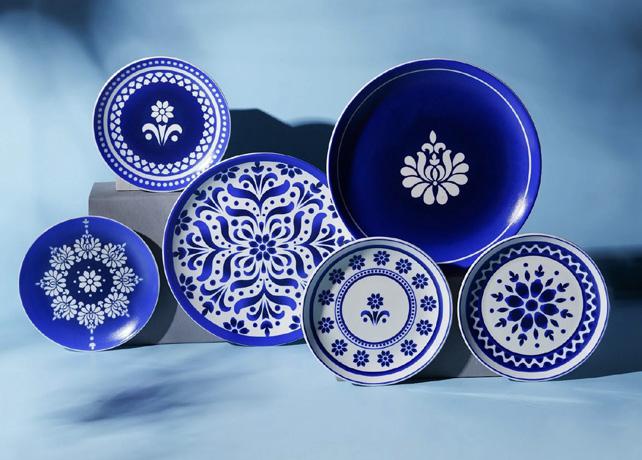 Blue Pottery