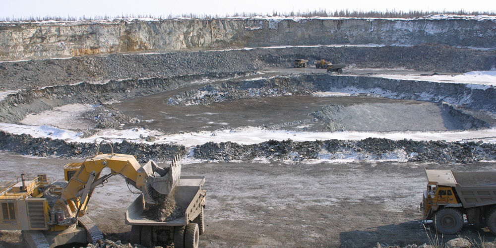 Alrosa mining on sale