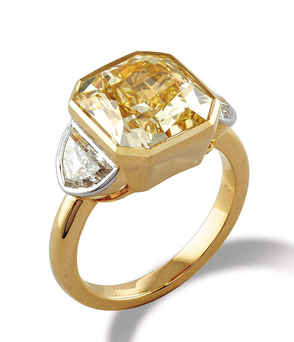 RS JEWELLERS RS JEWELLERS Gemstones 5.11 Ratti Natural Certified Yellow  Sapphire Pukhraj Gemstone Panchdhatu Ring ,Pukhraj Birthstone Astrology Ring  Brass Sapphire Gold Plated Ring Price in India - Buy RS JEWELLERS RS