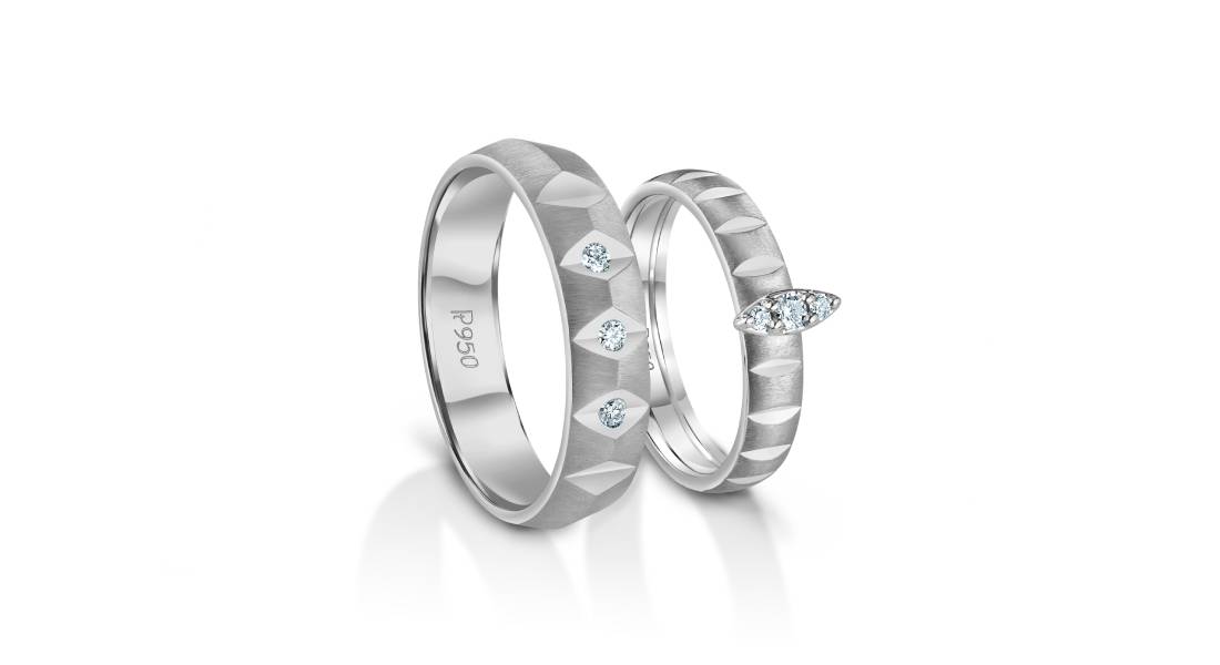 Buy Malabar Gold and Diamonds 950 Platinum & 0.04 ct Diamond Ring Online At  Best Price @ Tata CLiQ