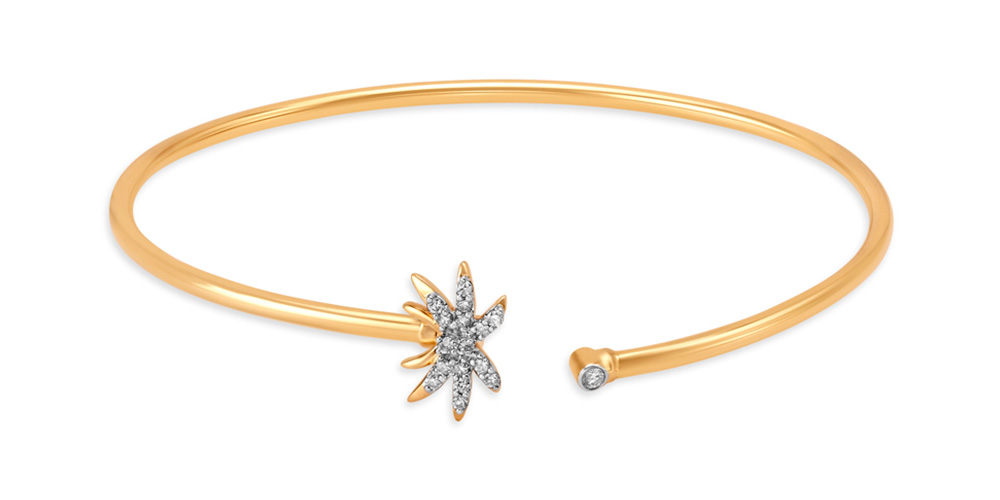14KT Rose Gold Diamond Bracelet