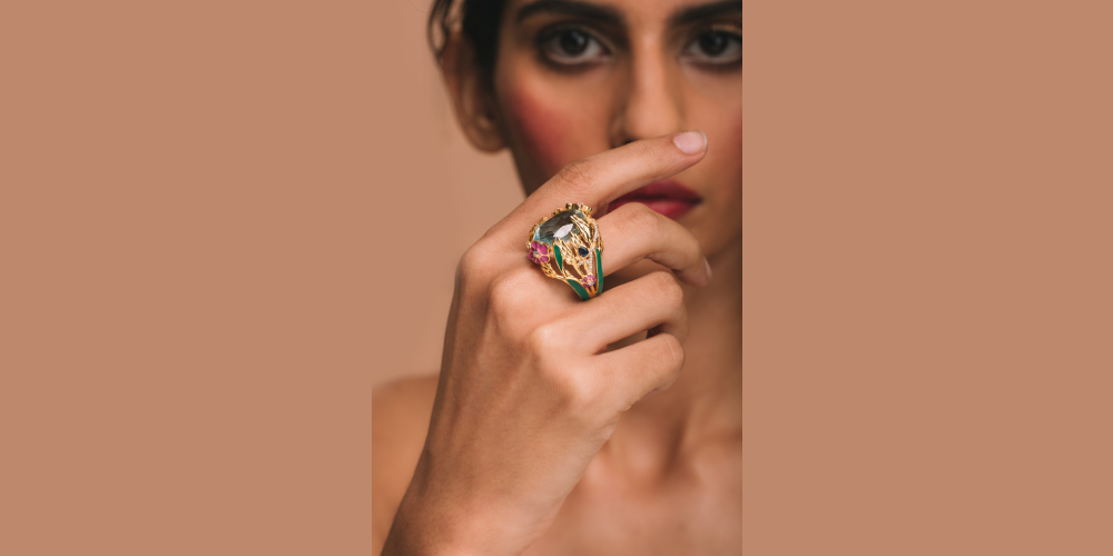 Intricate Enamel Pieces From a Storied Indian Jewelry Family - The