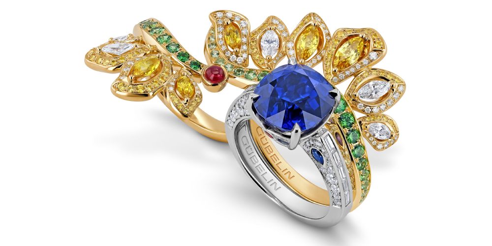 Sapphire, Diamond, White Gold Bracelet, Francesca Amfitheatrof for