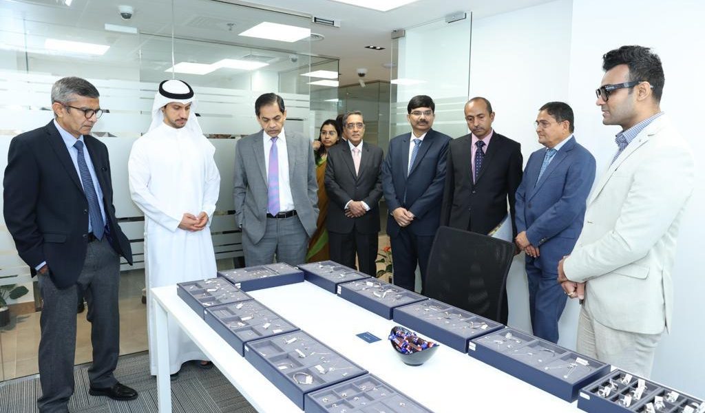IJEX walk-through: Dignitaries inspecting some of the jewellery on display at IJEX on the opening day.