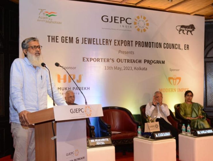 Photo: Jb. Ataur Rahman, Commissioner of Customs, Kolkata, addressing the audience.