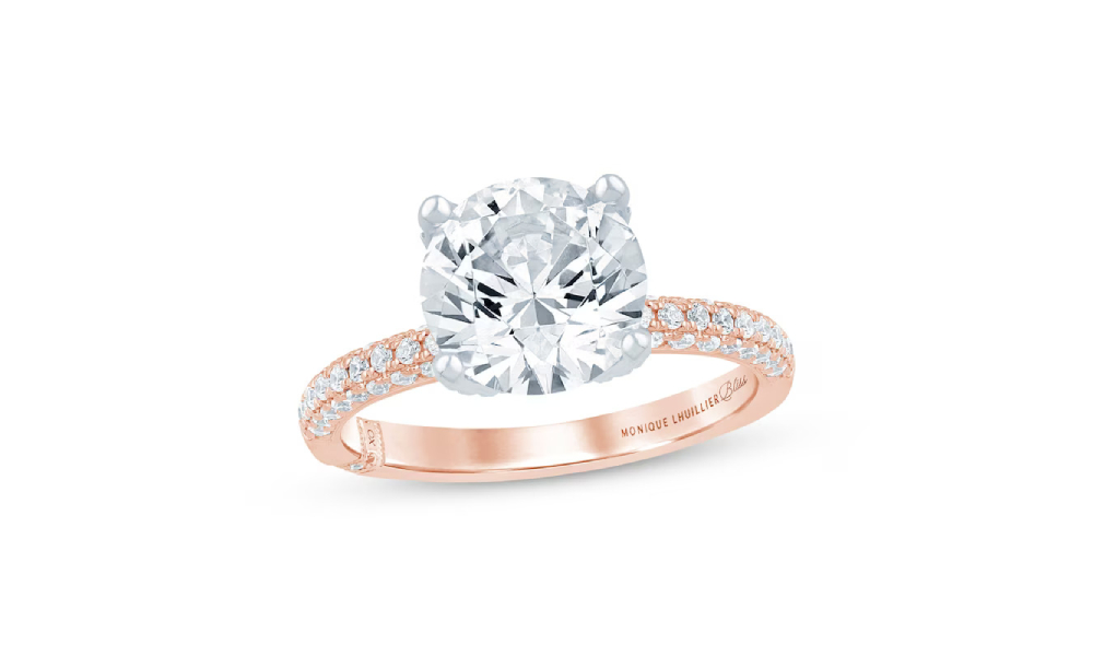 kay jewelers diamond bridal set 1 ct tw round cut 14k yellow gold rings