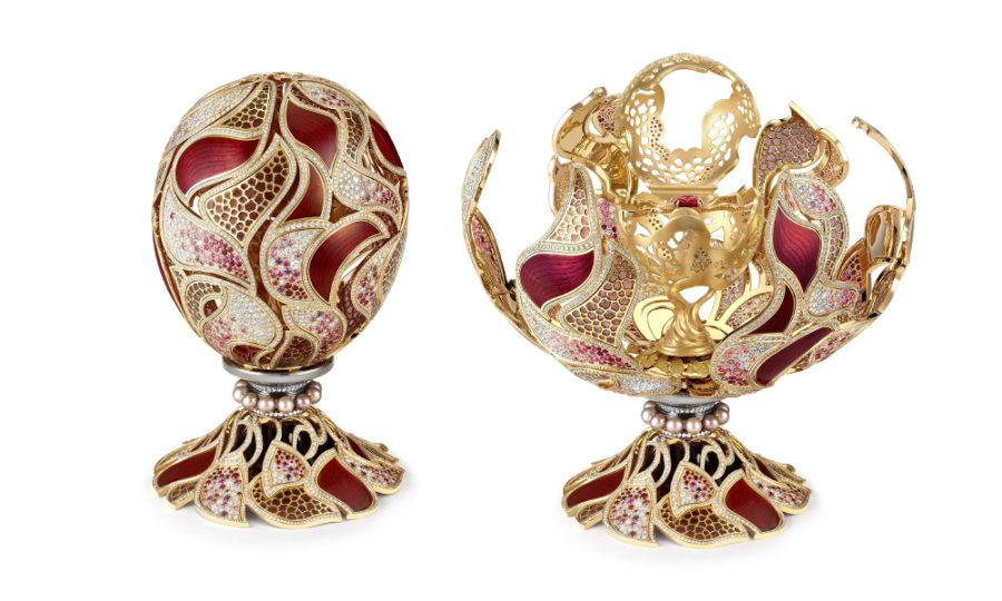 Fabergé X Gemfields Malaika Egg Priced At 1.2M Solitaire International Magazine India’s